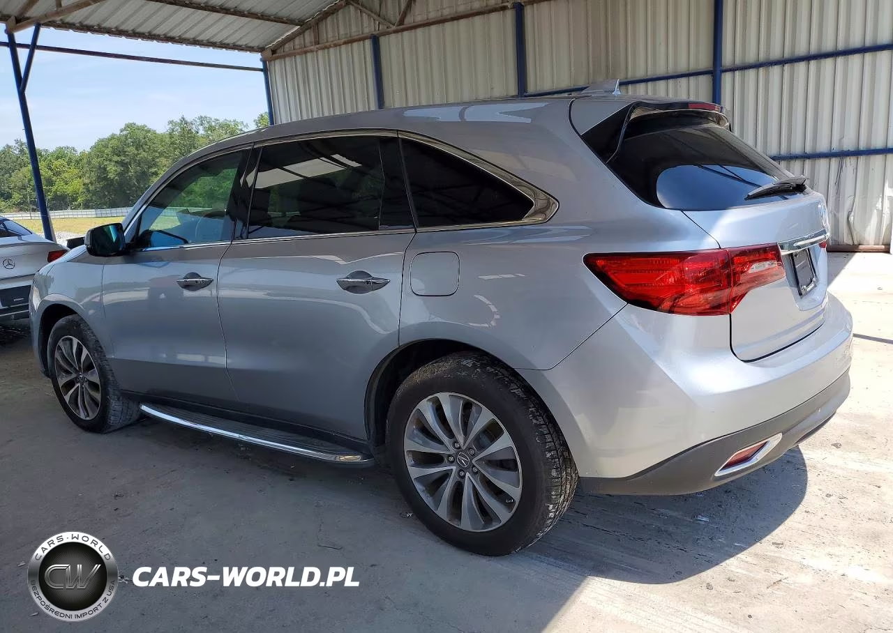2016 Acura Mdx Technology VIN:5FRYD4H46GB035271 - 2