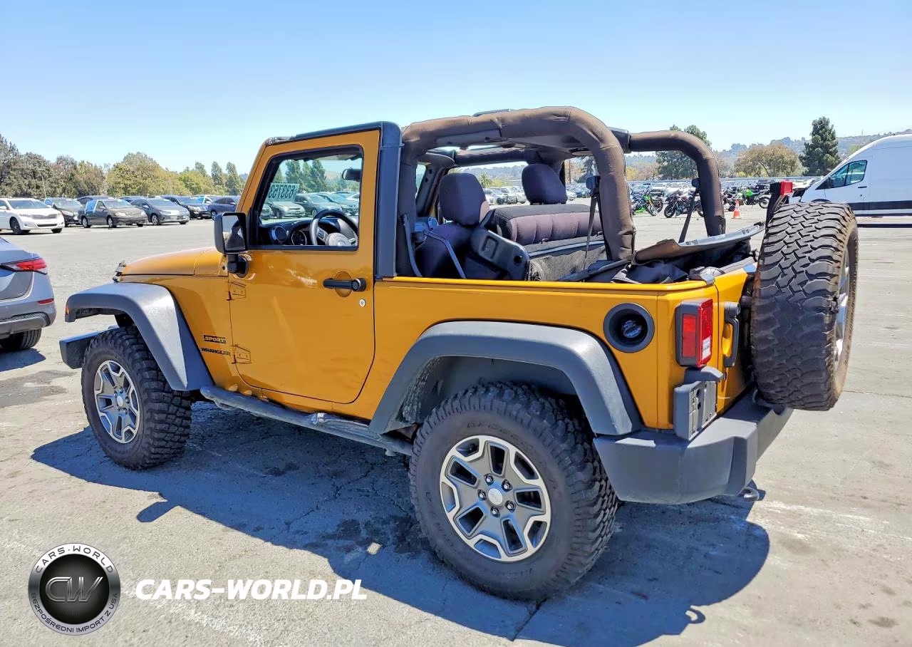 2014 Jeep Wrangler Sport VIN:1C4AJWAG0EL192588 - 2