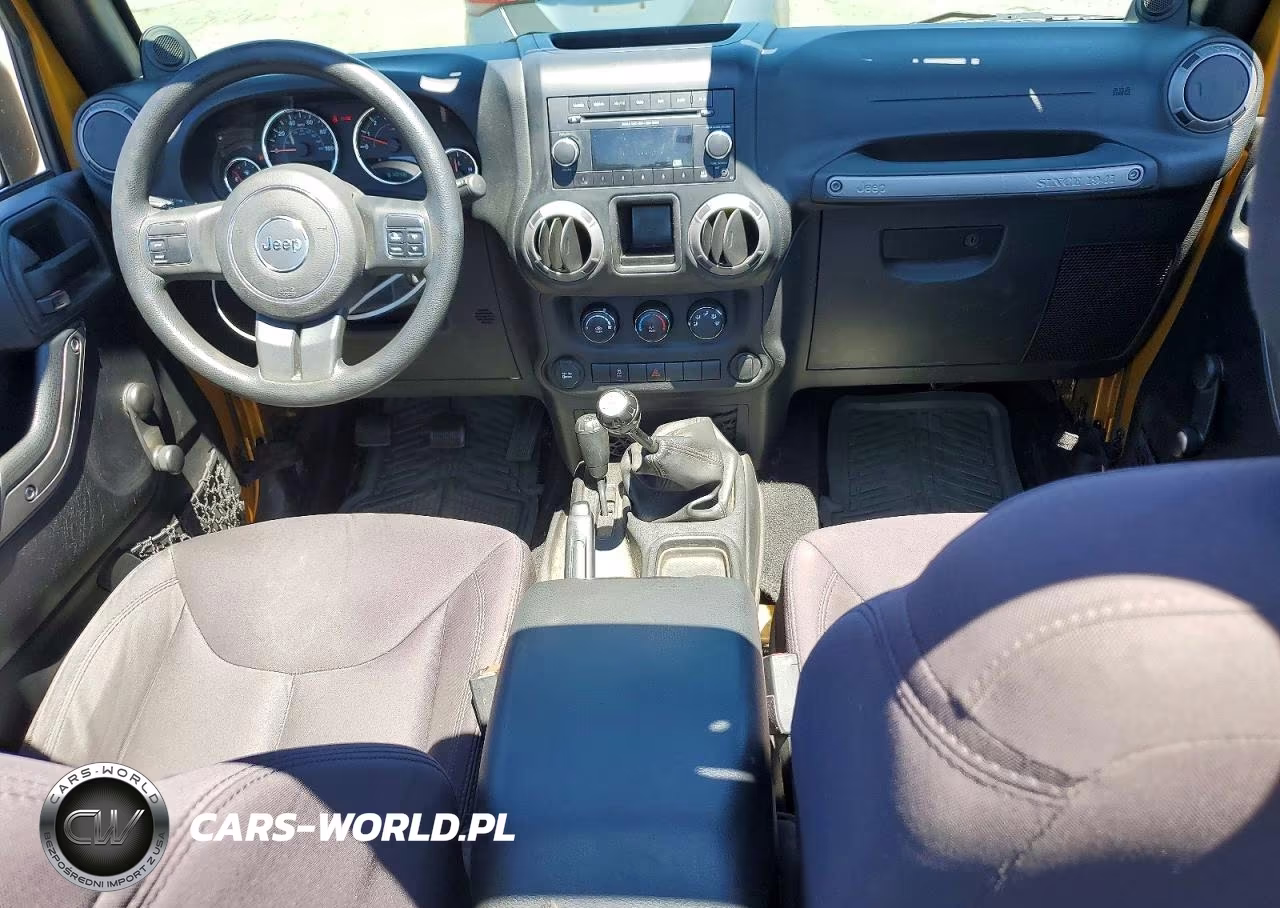2014 Jeep Wrangler Sport VIN:1C4AJWAG0EL192588 - 8