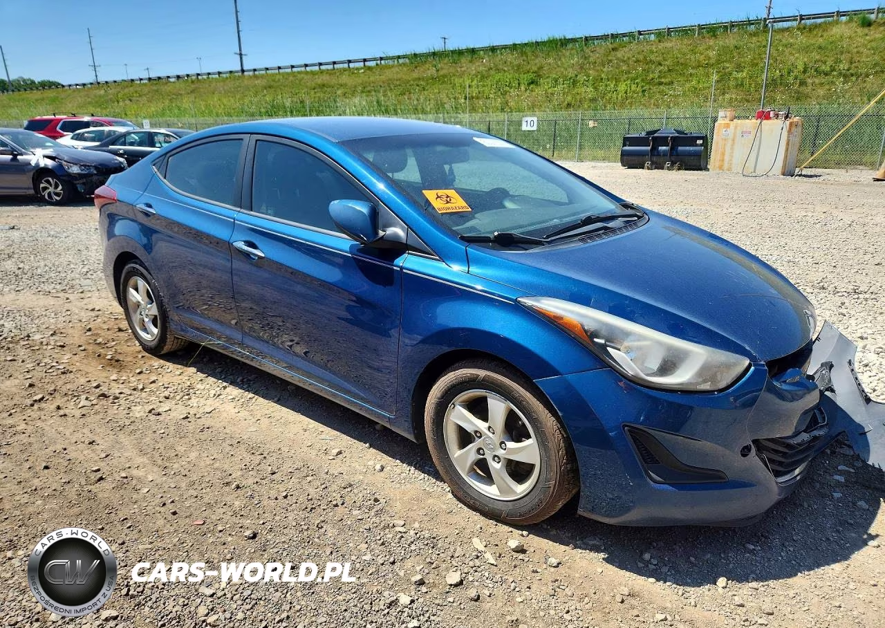 2014 Hyundai Elantra Se VIN:KMHDH4AE5EU114387 - 4