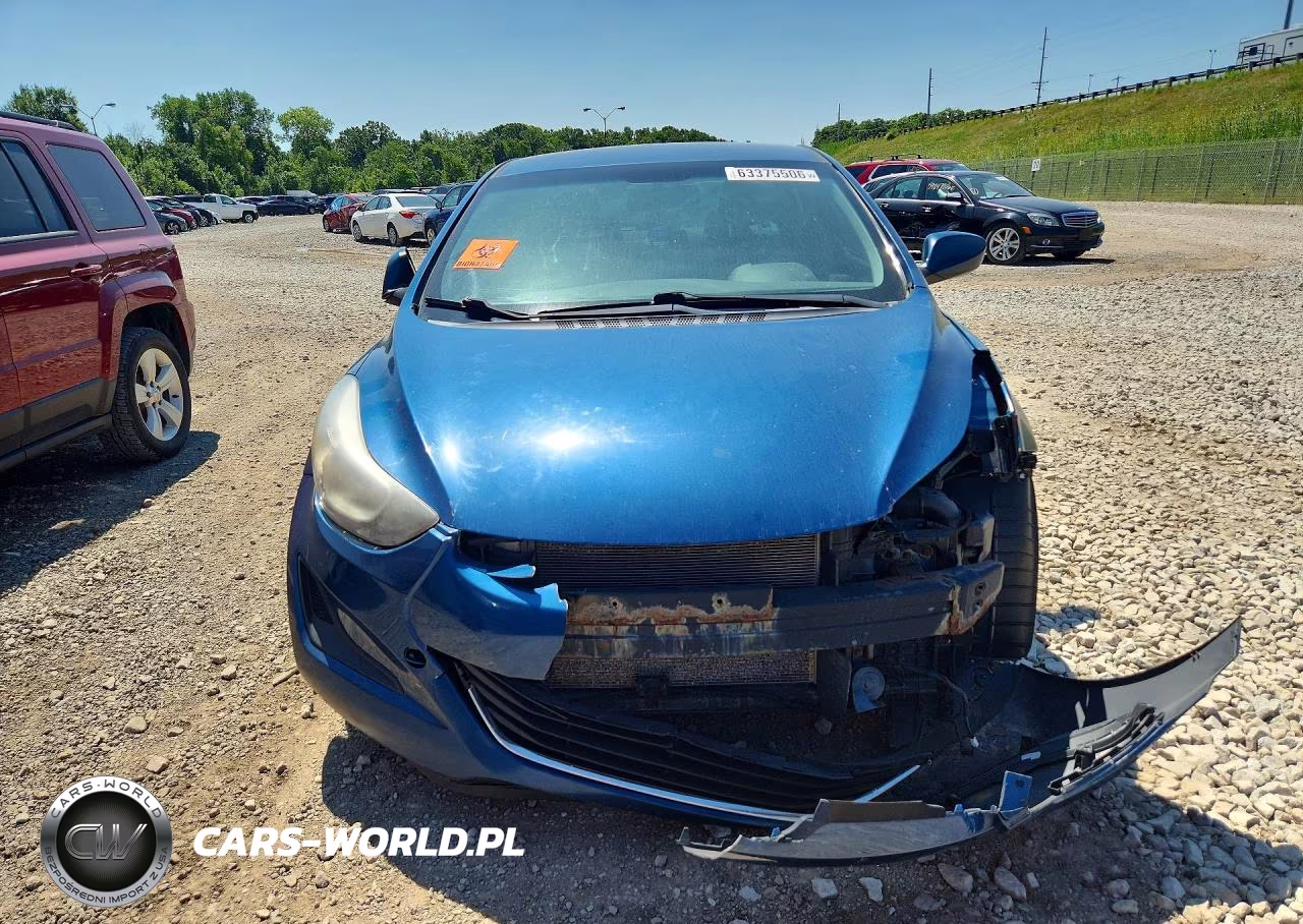 2014 Hyundai Elantra Se VIN:KMHDH4AE5EU114387 - 5