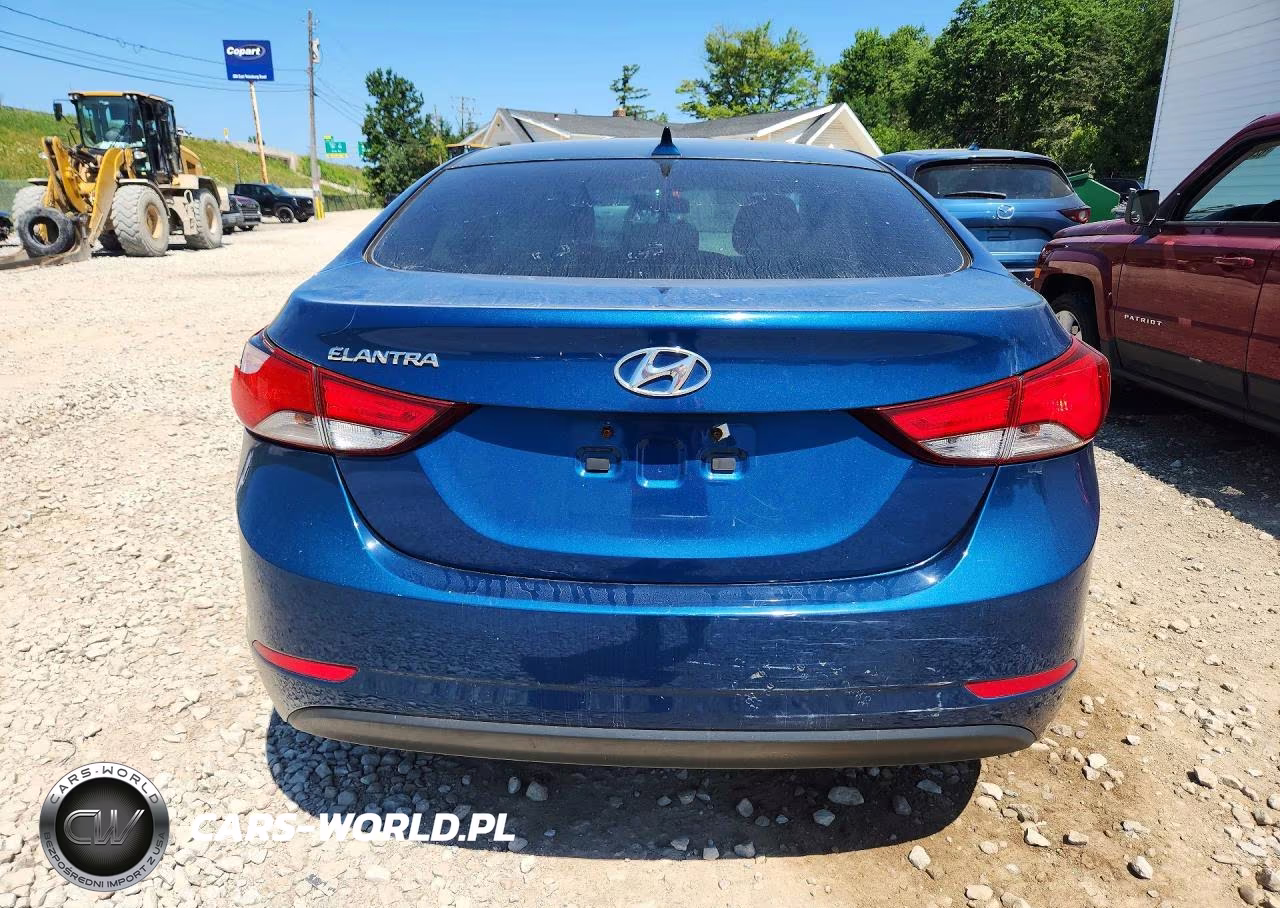 2014 Hyundai Elantra Se VIN:KMHDH4AE5EU114387 - 6