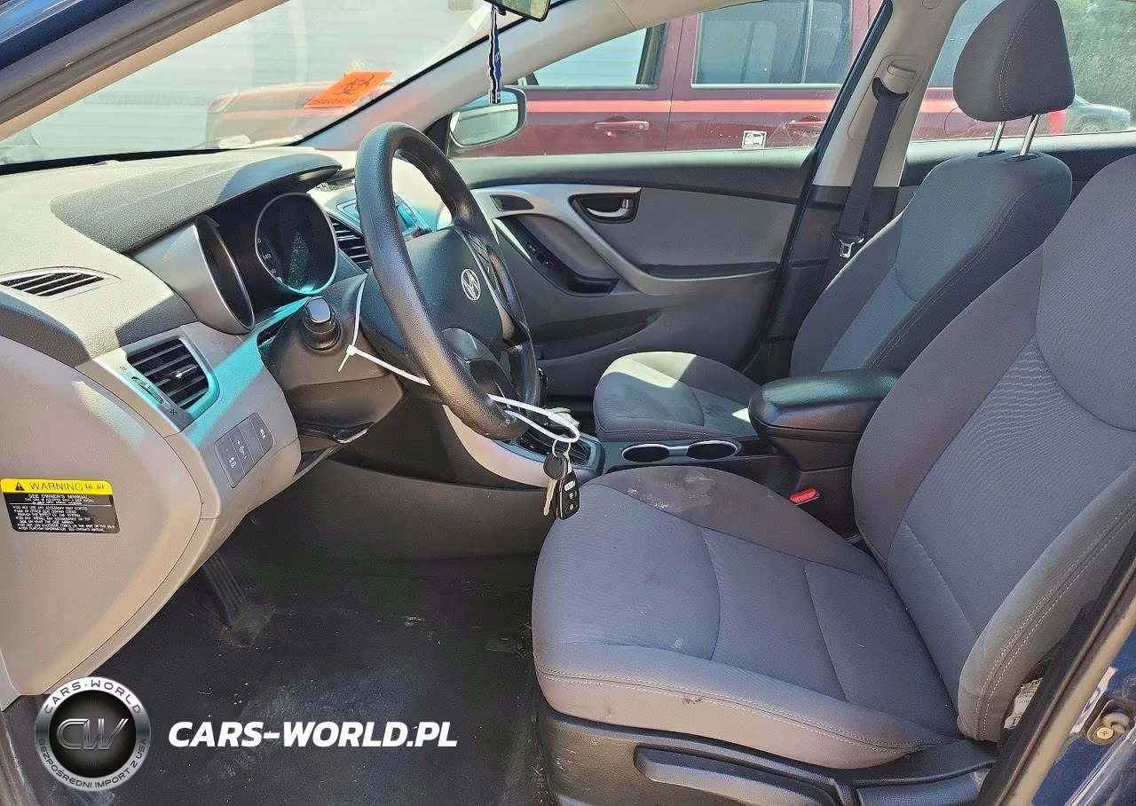 2014 Hyundai Elantra Se VIN:KMHDH4AE5EU114387 - 7
