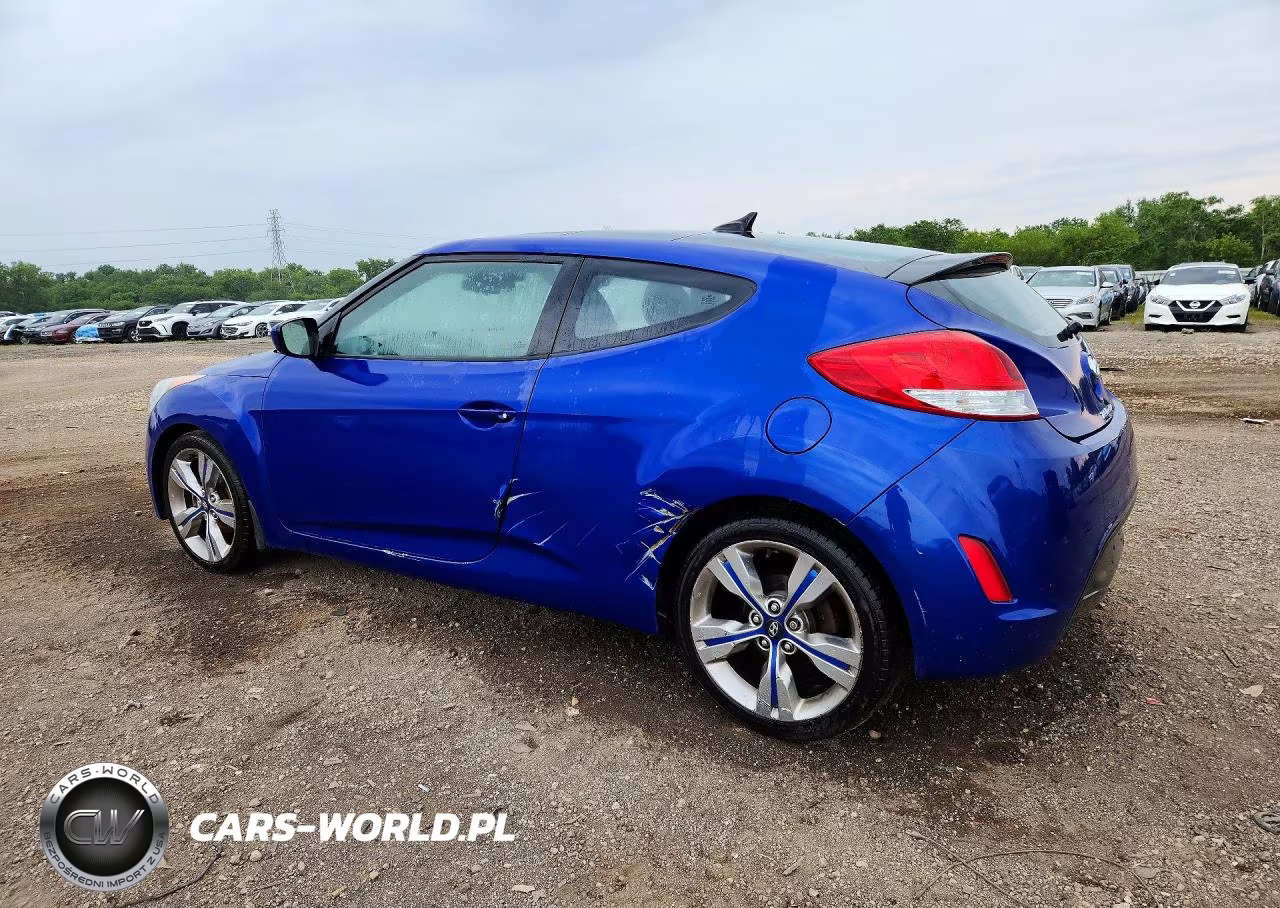 2013 Hyundai Veloster Base VIN:KMHTC6AD4DU094015 - 2