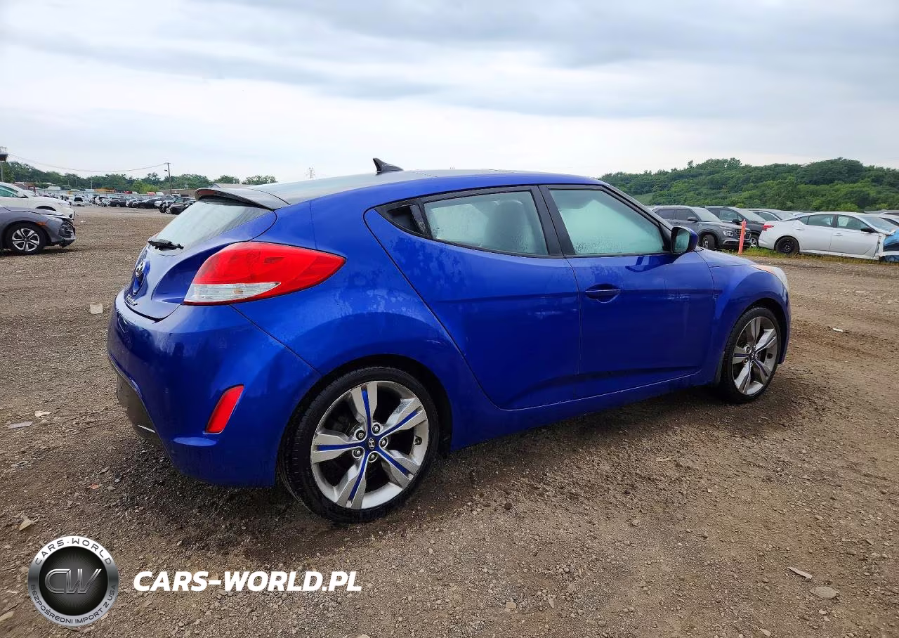2013 Hyundai Veloster Base VIN:KMHTC6AD4DU094015 - 3
