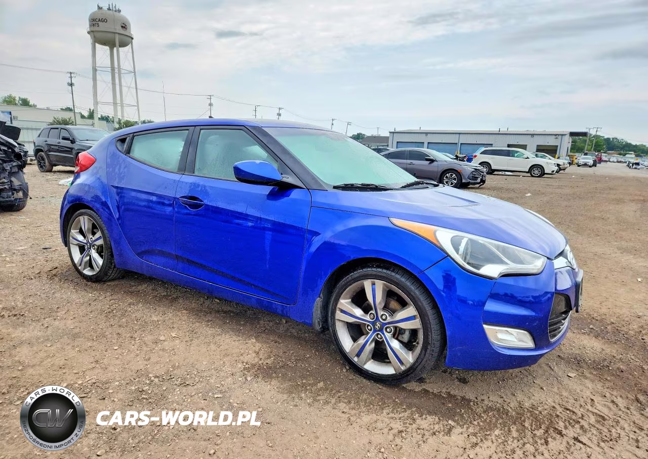 2013 Hyundai Veloster Base VIN:KMHTC6AD4DU094015 - 4