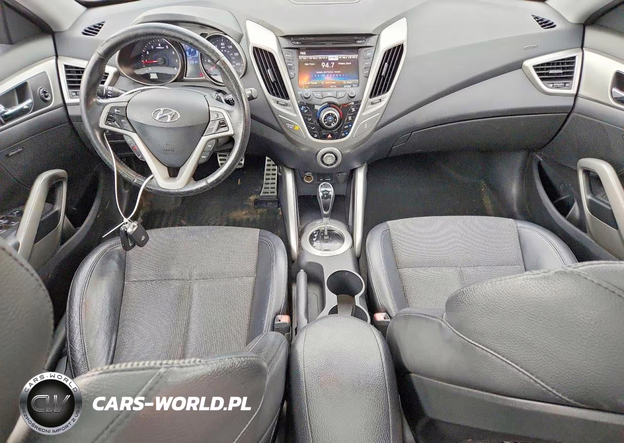 2013 Hyundai Veloster Base VIN:KMHTC6AD4DU094015 - 8