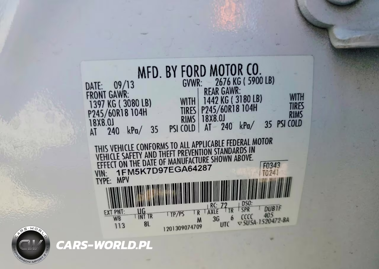 2014 Ford Explorer Xlt VIN:1FM5K7D97EGA64287 - 13