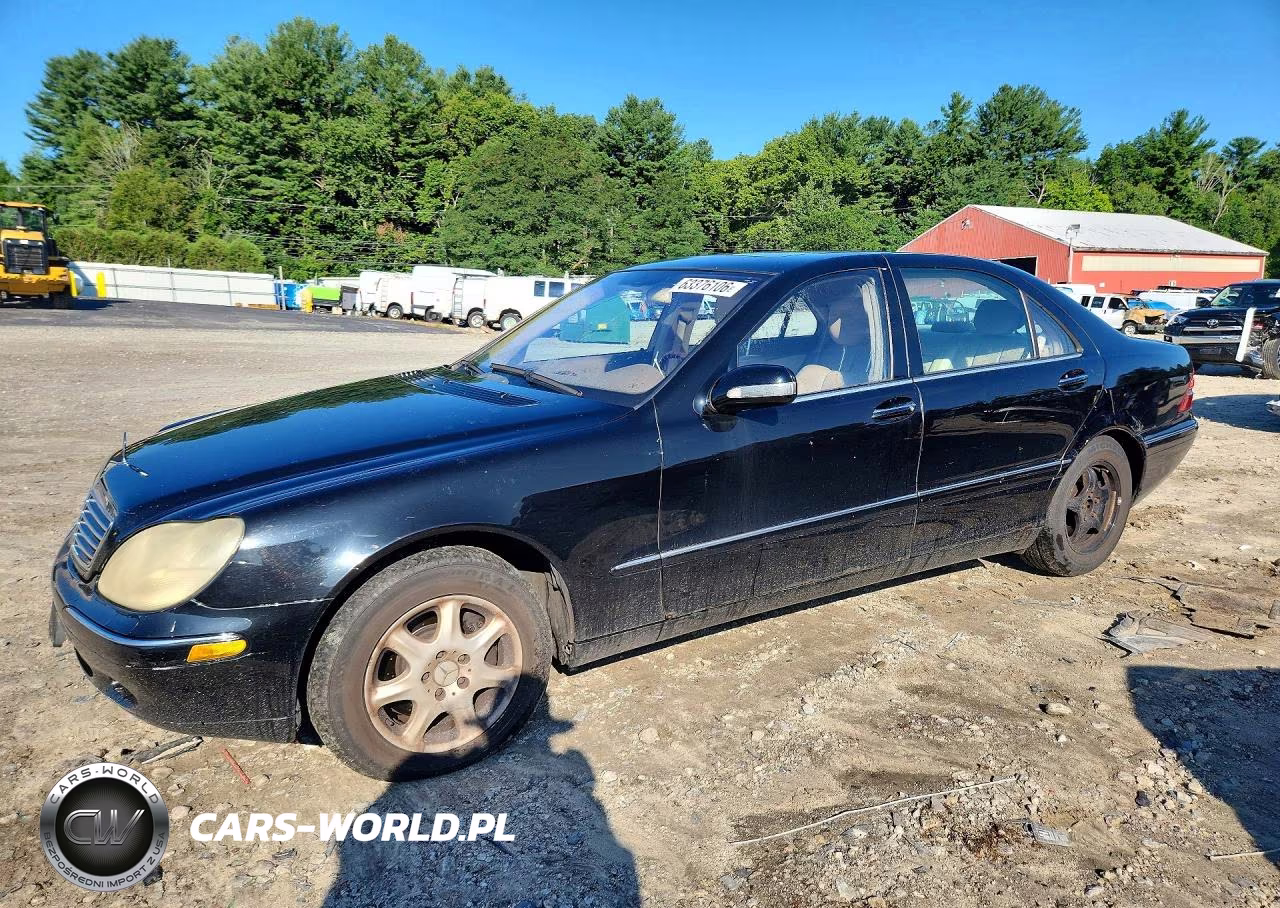 2002 Mercedes-Benz S 500 VIN:WDBNG75J72A259351 - 1