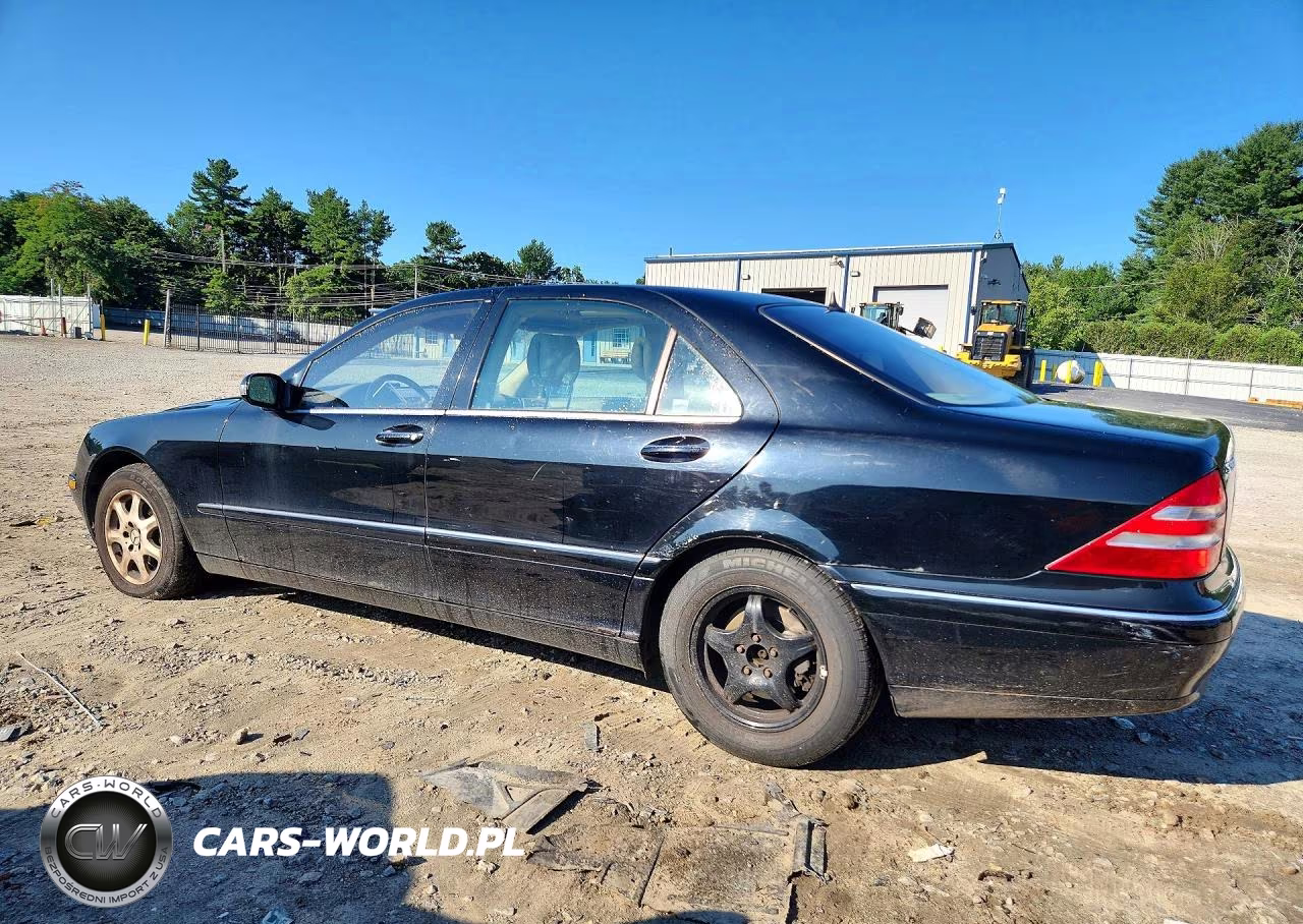2002 Mercedes-Benz S 500 VIN:WDBNG75J72A259351 - 2