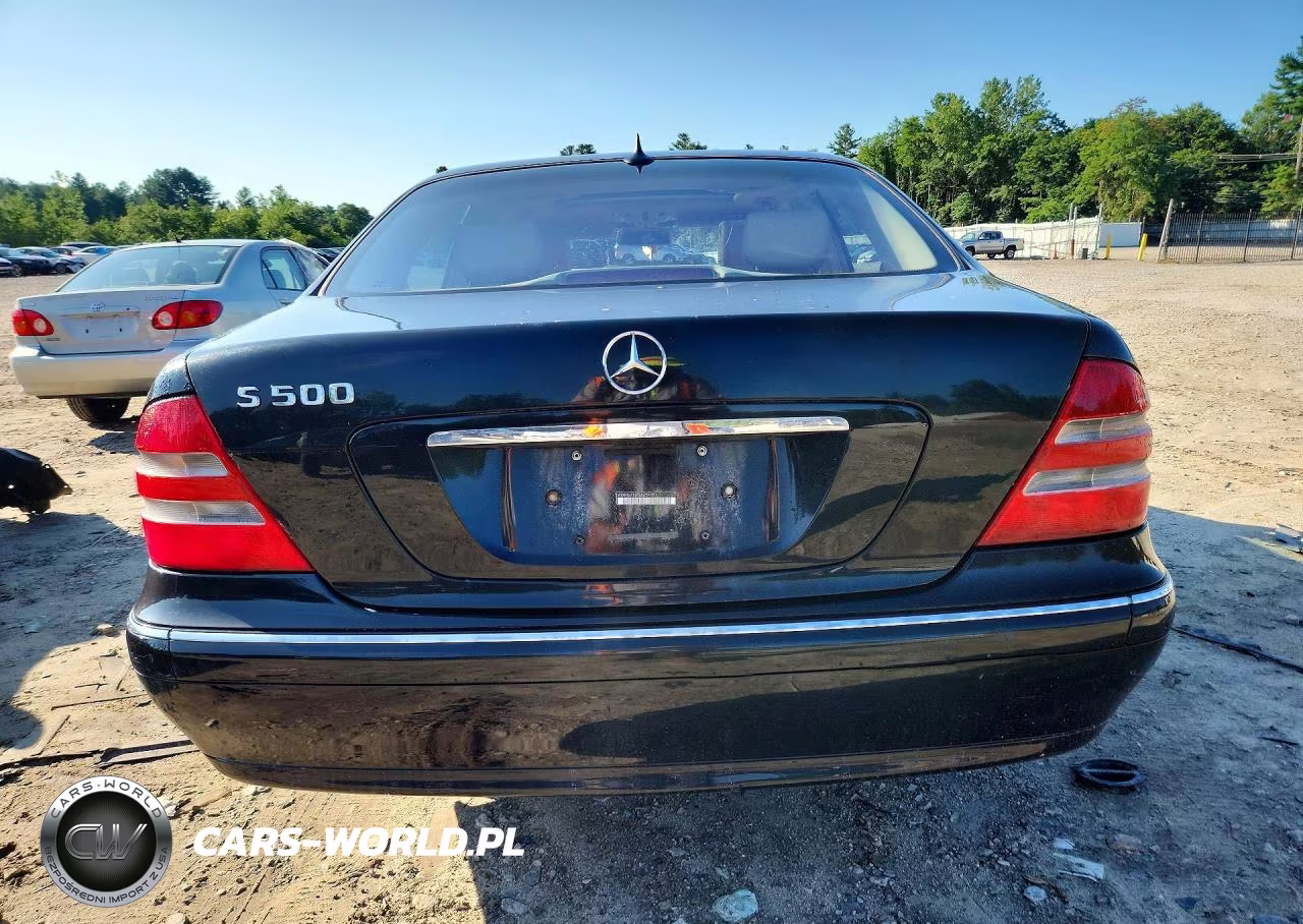 2002 Mercedes-Benz S 500 VIN:WDBNG75J72A259351 - 6