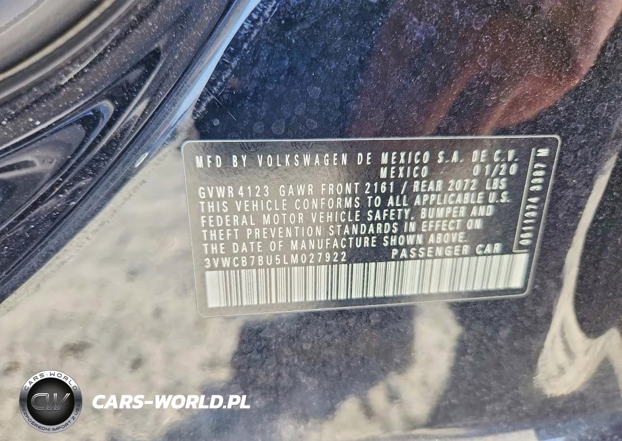 2020 Volkswagen Jetta S VIN:3VWCB7BU5LM027922 - 13