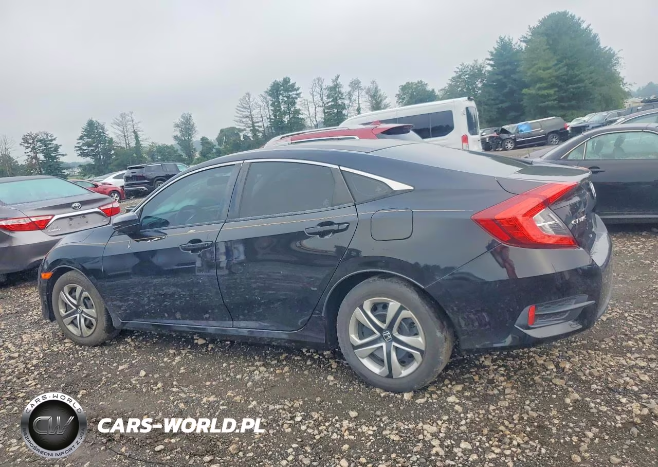 2016 Honda Civic Lx VIN:19XFC2F51GE006598 - 2