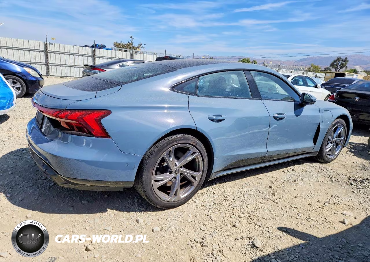 2022 Audi E-Tron Gt Prestige VIN:WAUDJBFW4N7003873 - 3
