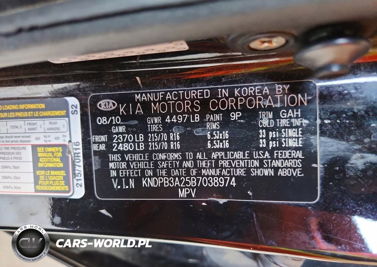 2011 Kia Sportage Lx VIN:KNDPB3A25B7038974 - 13