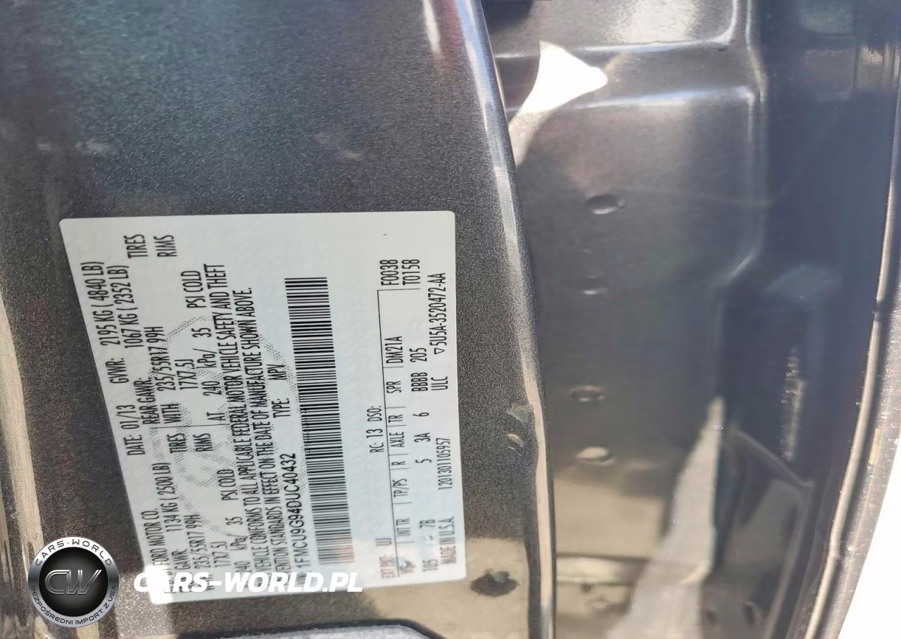 2013 Ford Escape Se VIN:1FMCU9G94DUC40432 - 13