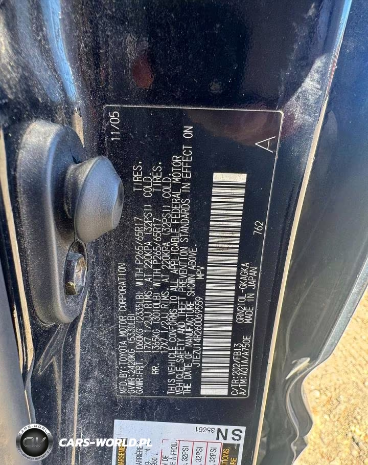 2006 Toyota 4Runner Sr5 Sport V6 VIN:JTEZU14R260069559 - 10