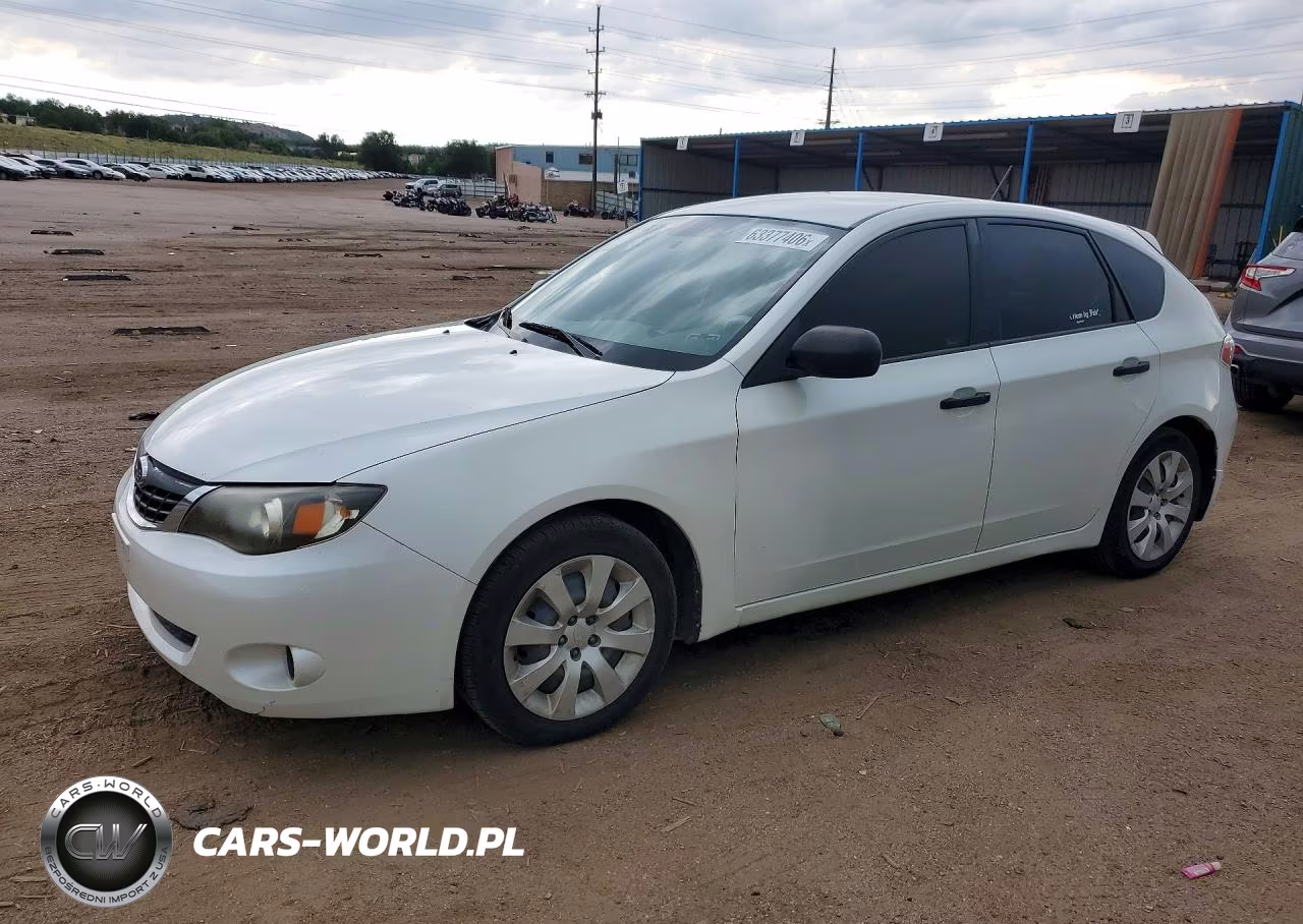 2008 Subaru Impreza 2.5I – zdjęcie 1 z 12