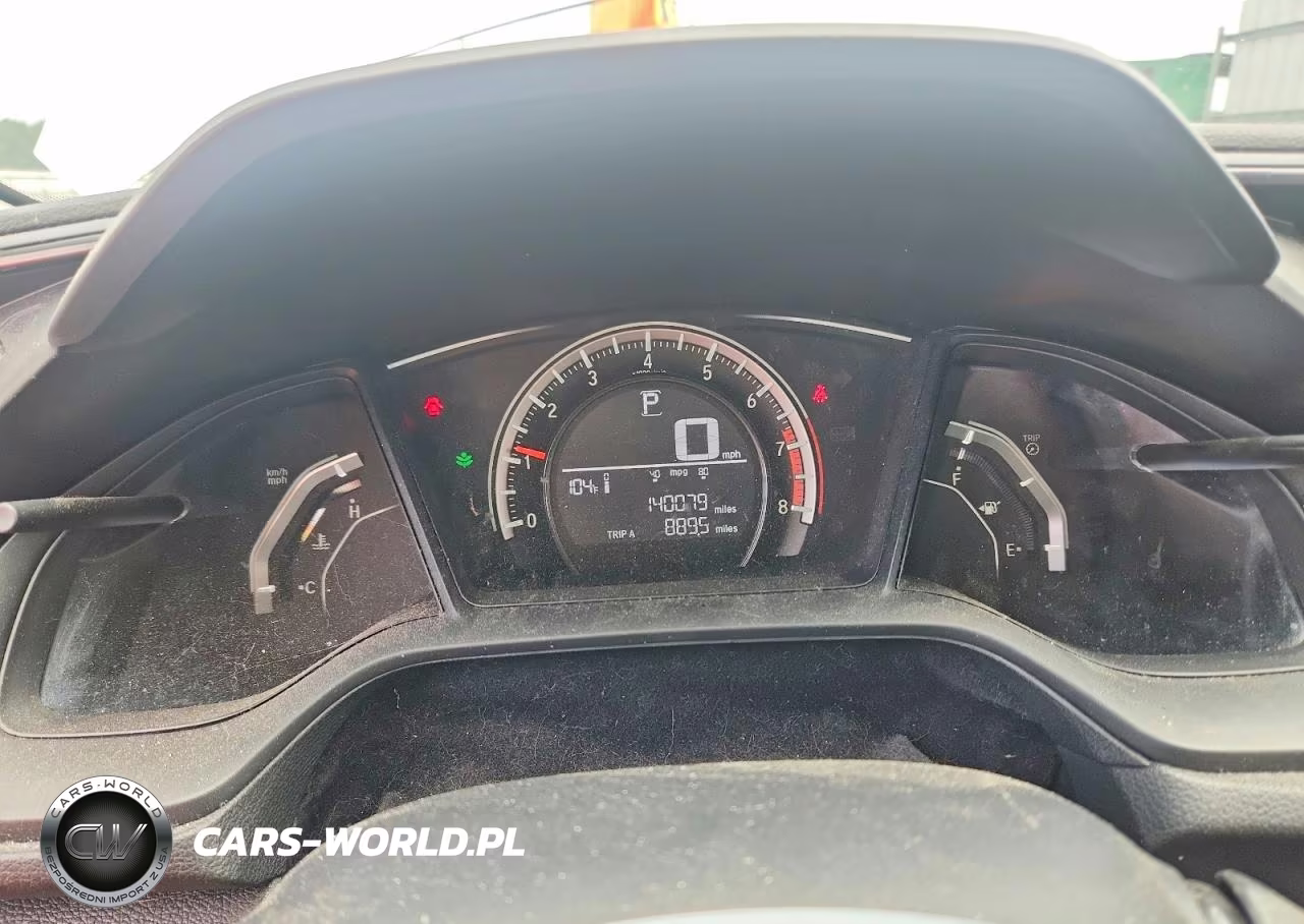 2016 Honda Civic Lx VIN:19XFC2F5XGE230663 - 9