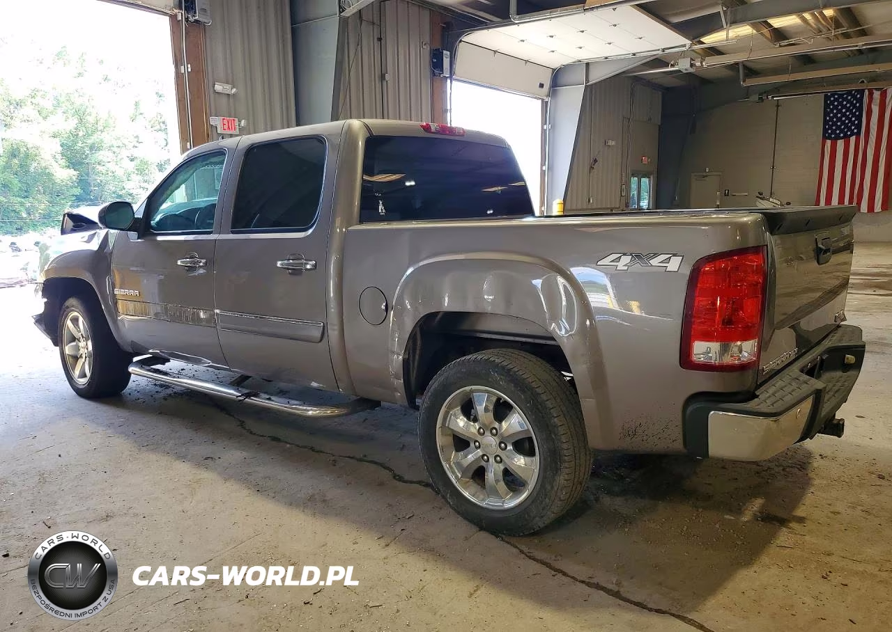 2012 GMC Sierra K1500 Sle VIN:3GTP2VE79CG247187 - 2