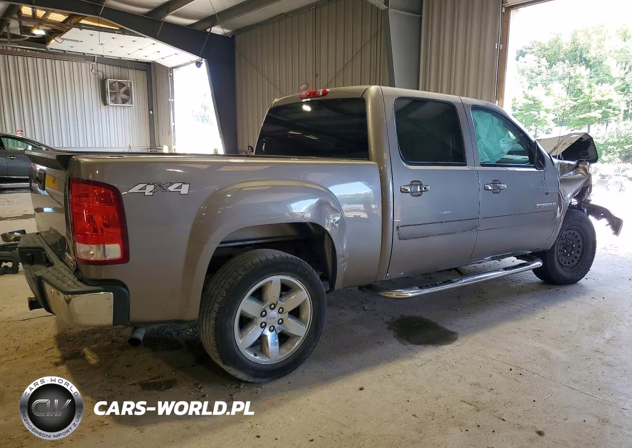 2012 GMC Sierra K1500 Sle VIN:3GTP2VE79CG247187 - 3