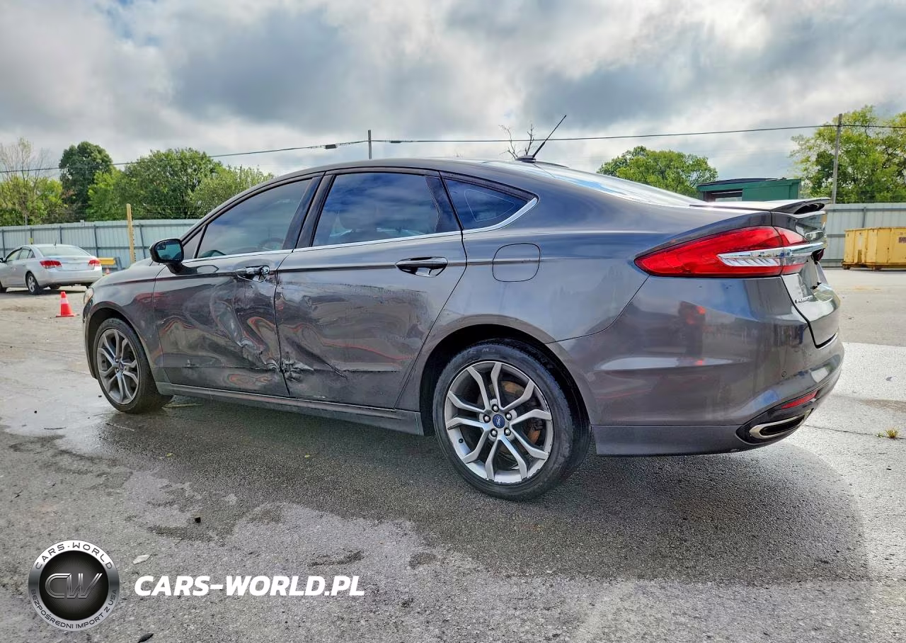 2017 Ford Fusion Se VIN:3FA6P0T95HR144967 - 2