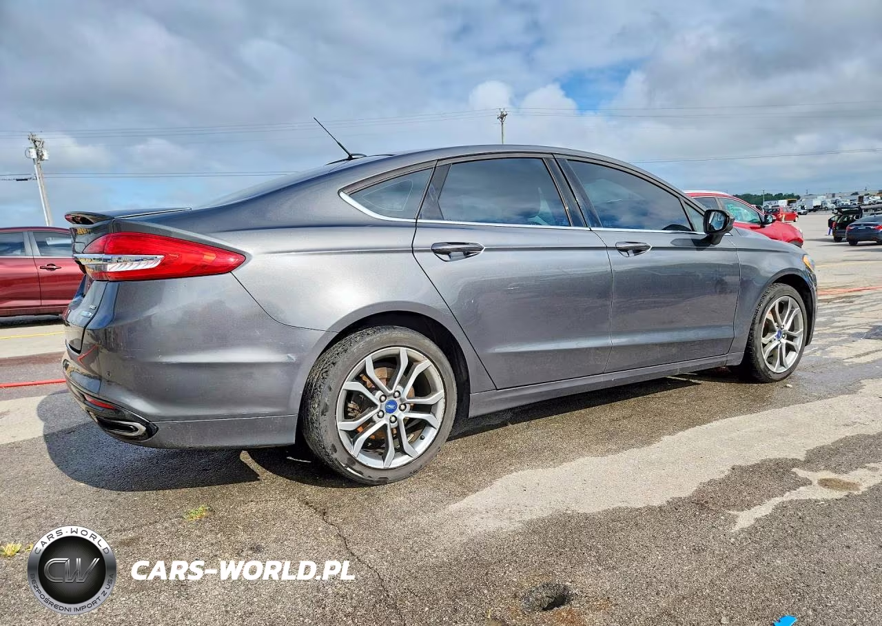 2017 Ford Fusion Se VIN:3FA6P0T95HR144967 - 3