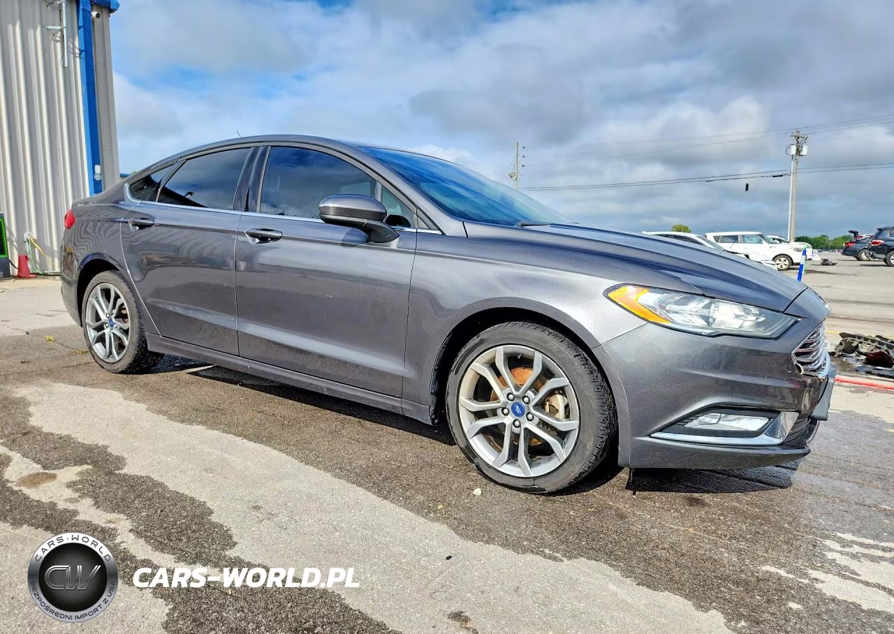 2017 Ford Fusion Se VIN:3FA6P0T95HR144967 - 4