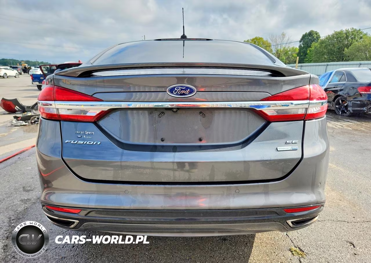 2017 Ford Fusion Se VIN:3FA6P0T95HR144967 - 6