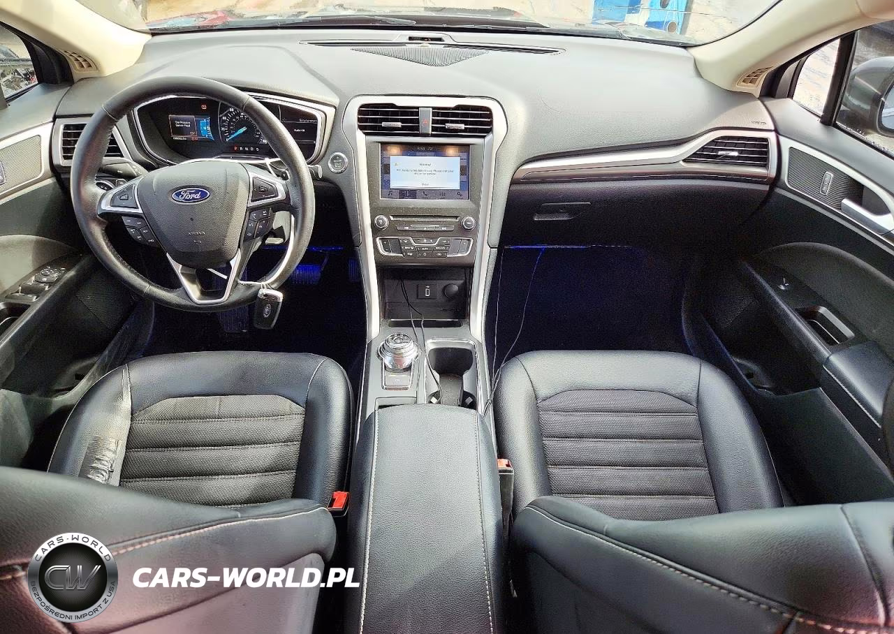 2017 Ford Fusion Se VIN:3FA6P0T95HR144967 - 8