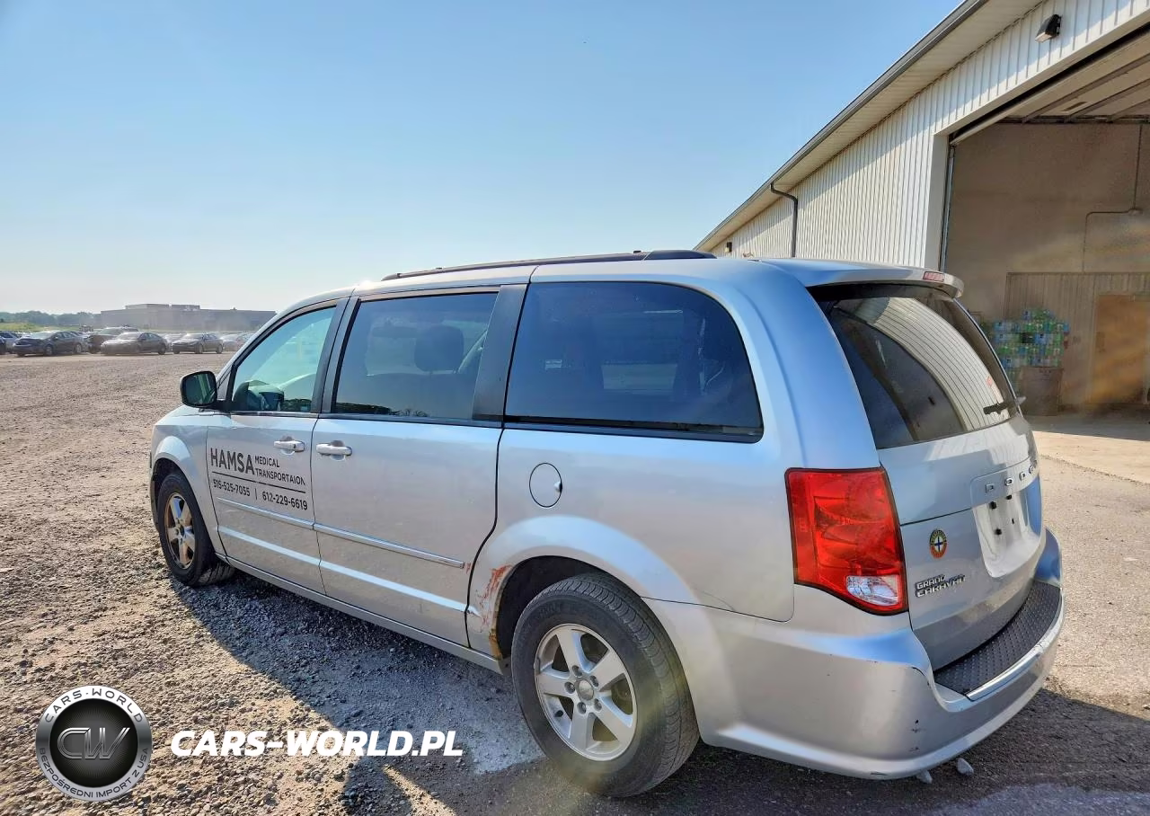 2012 Dodge Grand Caravan Sxt VIN:2C4RDGCG9CR394718 - 2
