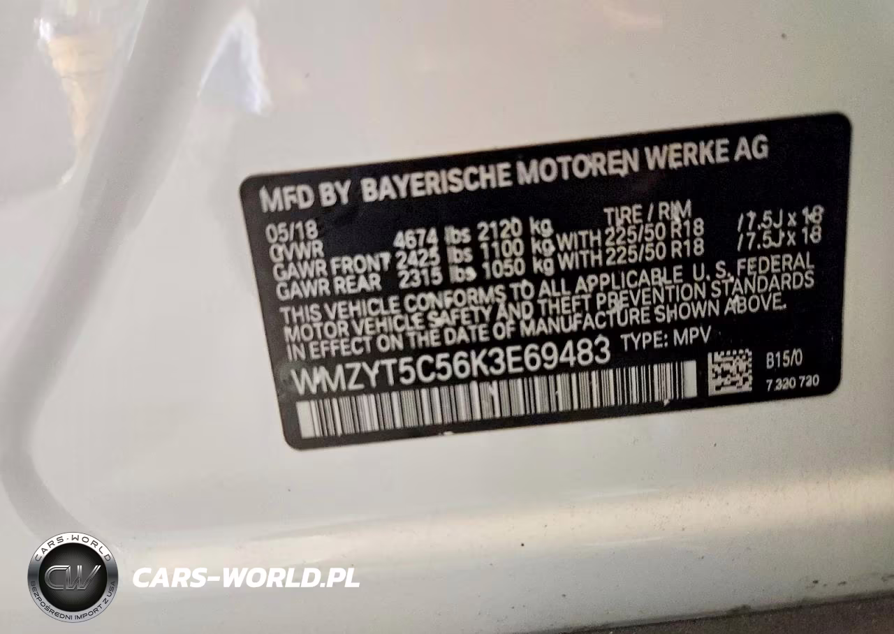 2019 Mini Cooper S Clubman VIN:WMWLN9C50K2E51608 - 12