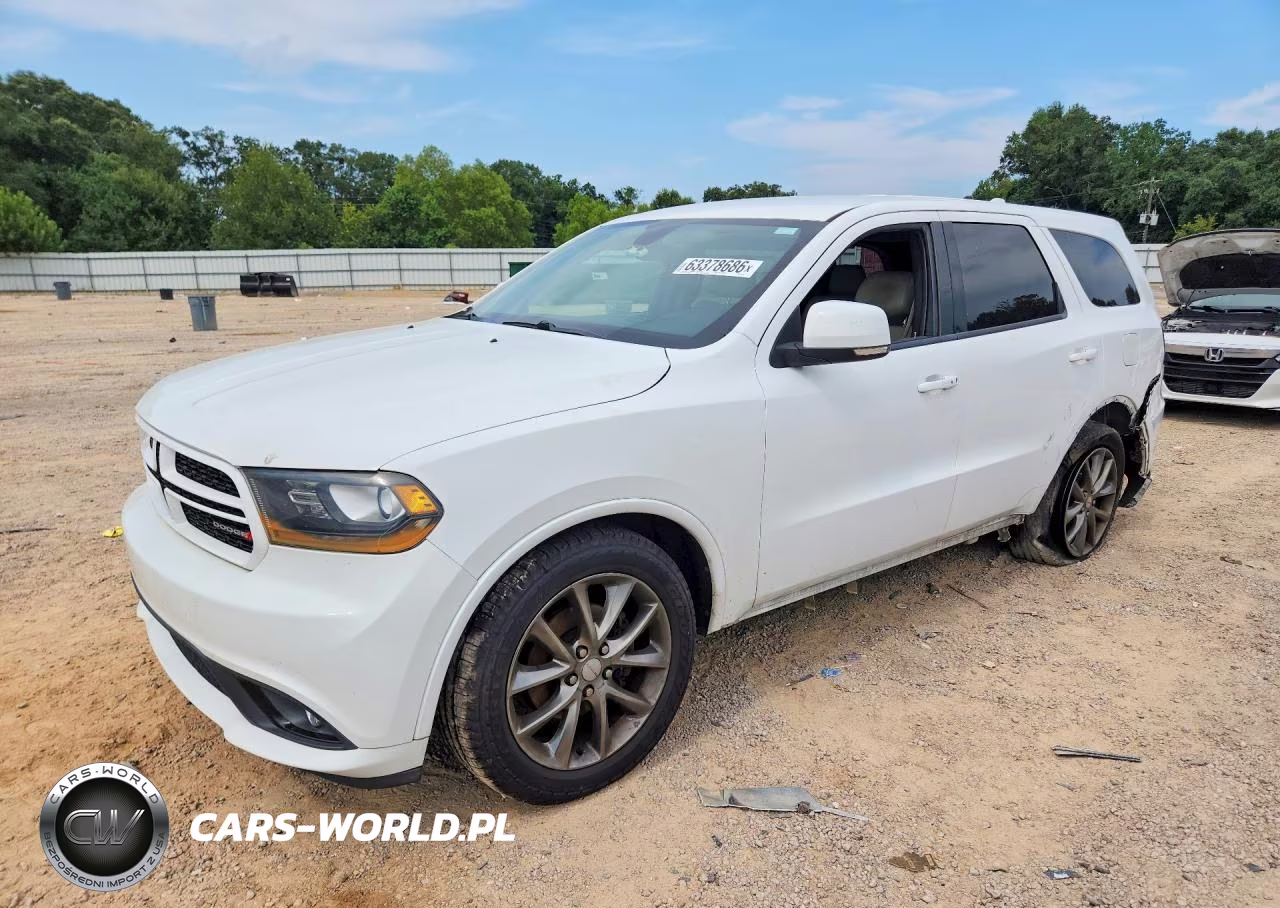 2017 Dodge Durango Gt VIN:1C4RDHDGXHC796526 - 1