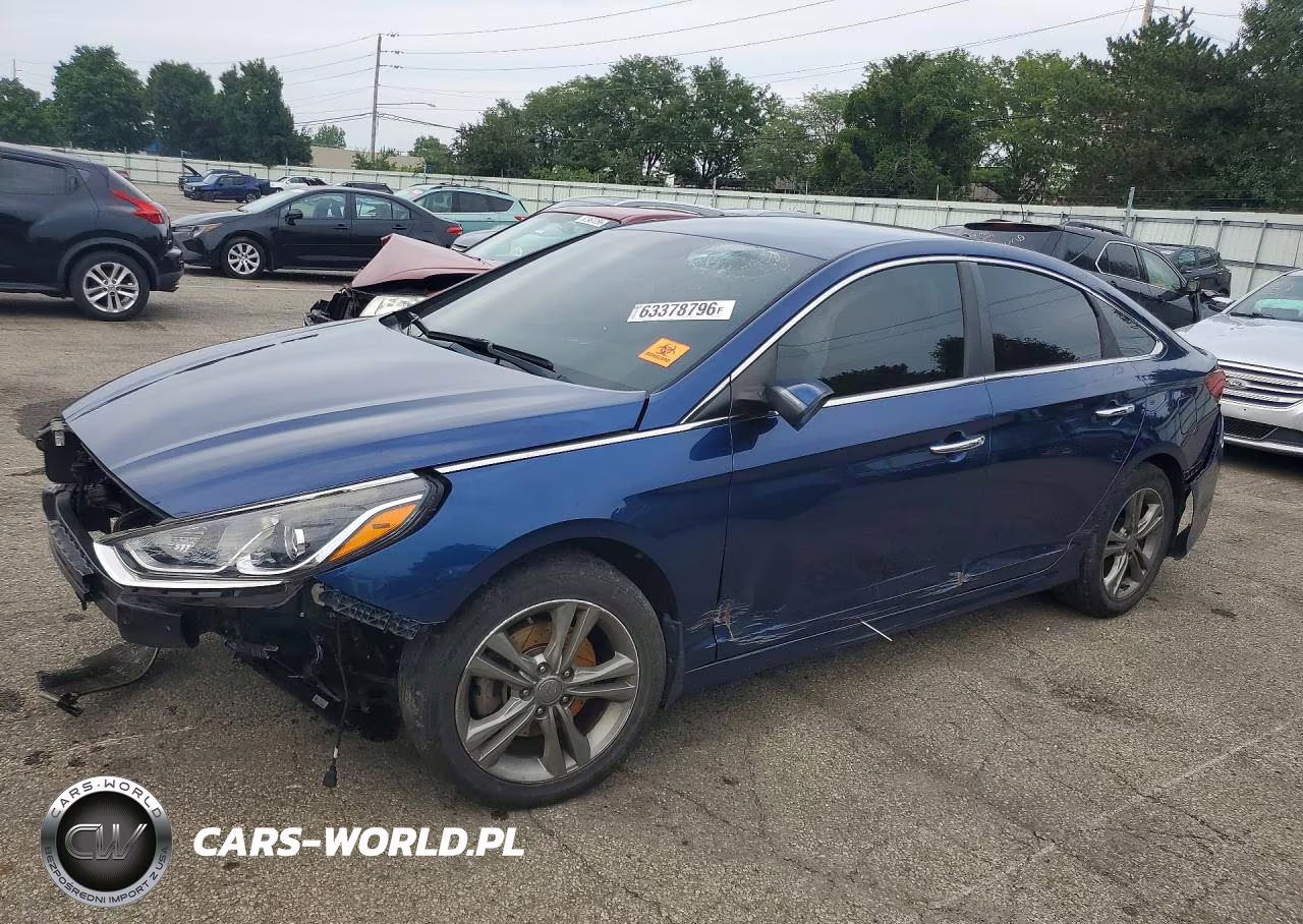 2018 Hyundai Sonata Sel VIN:5NPE34AF7JH683004 - 1