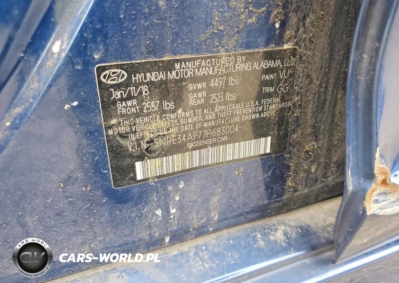 2018 Hyundai Sonata Sel VIN:5NPE34AF7JH683004 - 12