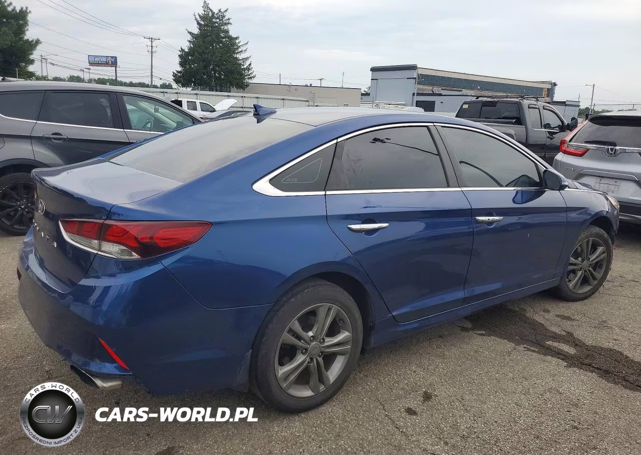 2018 Hyundai Sonata Sel VIN:5NPE34AF7JH683004 - 3