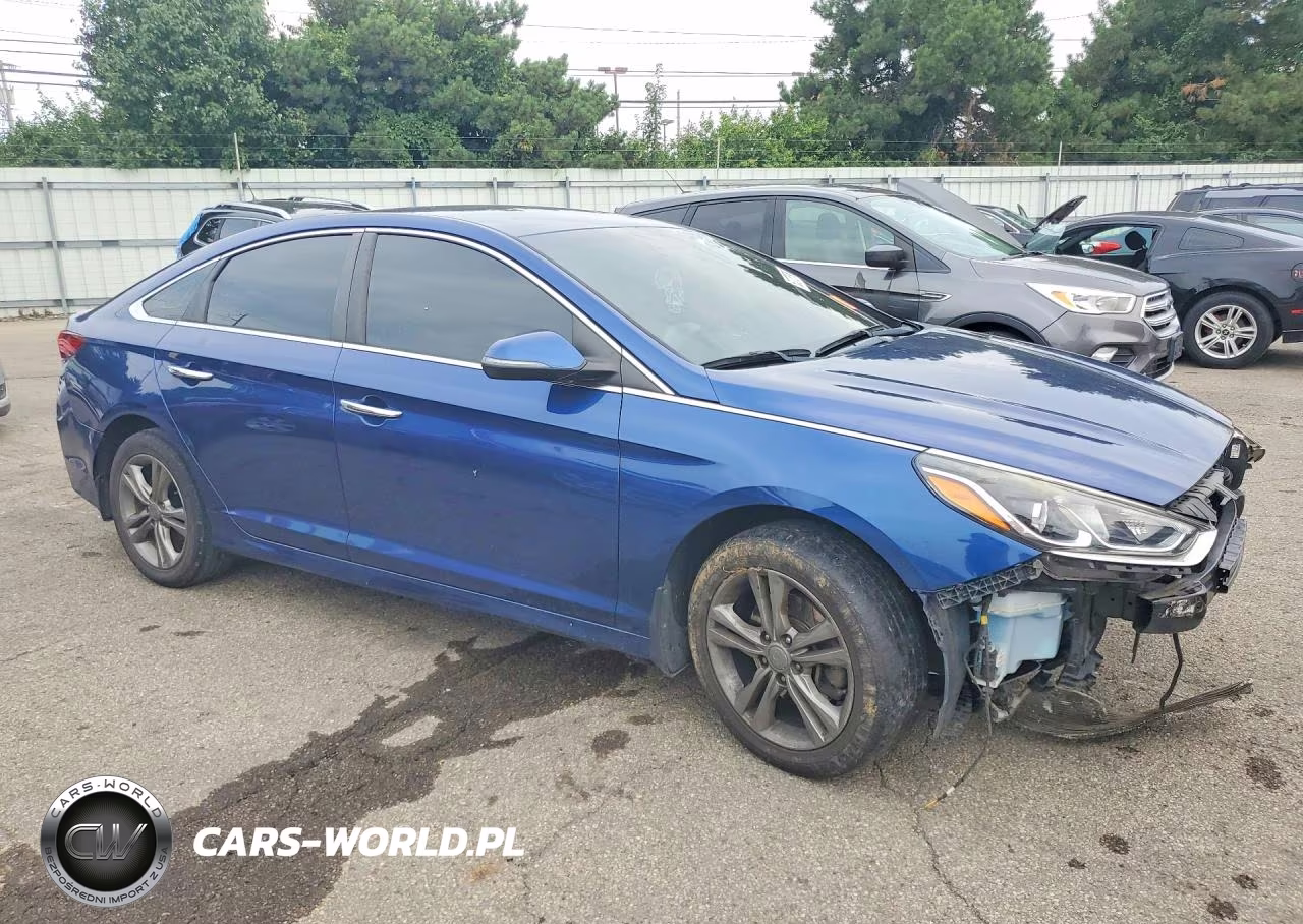 2018 Hyundai Sonata Sel VIN:5NPE34AF7JH683004 - 4