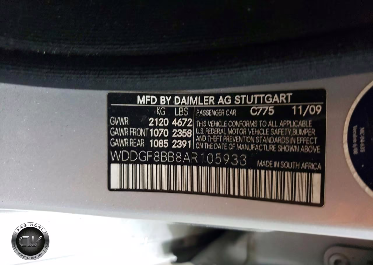 2010 Mercedes-Benz C 300 4Matic VIN:WDDGF8BB8AR105933 - 12