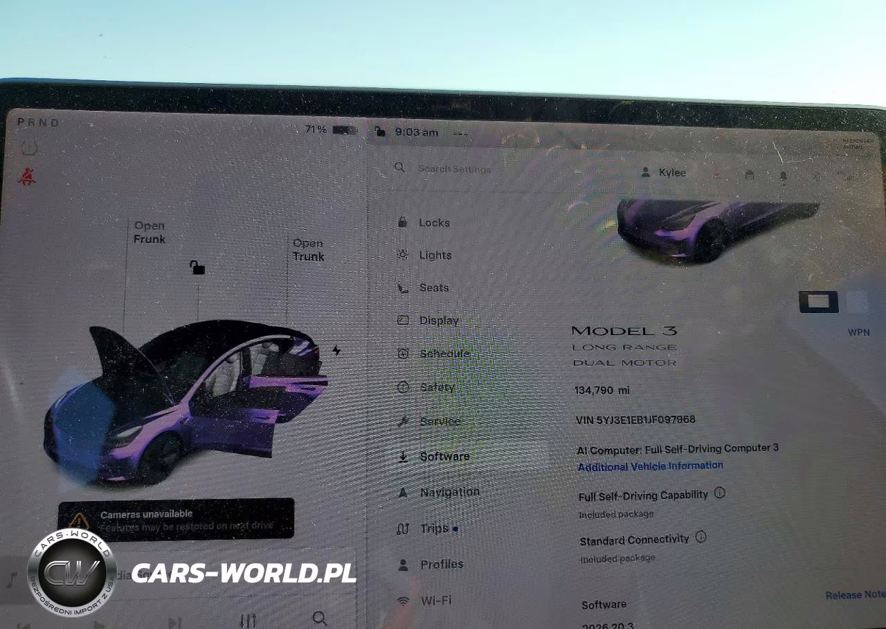 2018 Tesla Model 3 VIN:5YJ3E1EB1JF097968 - 9