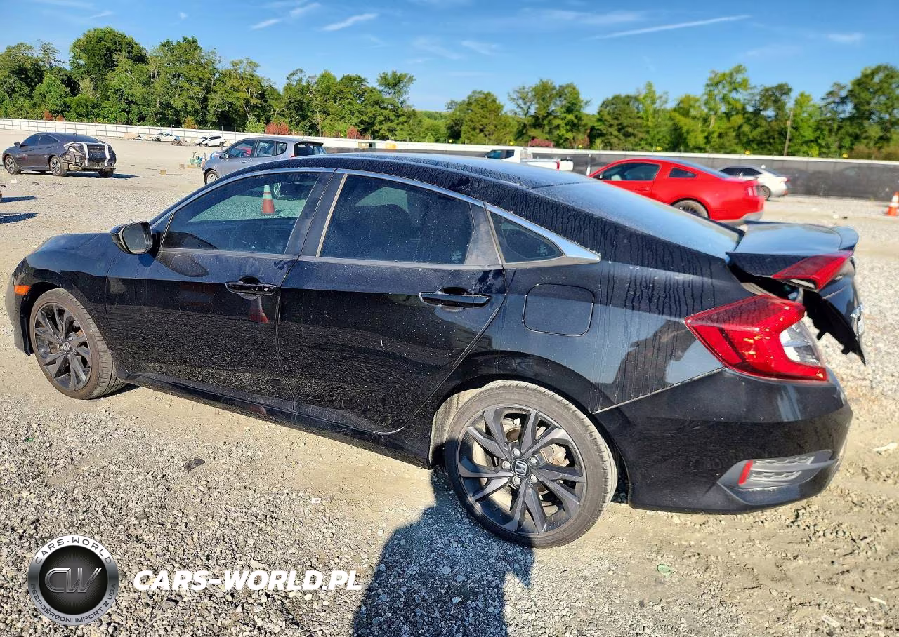 2020 Honda Civic Sport VIN:2HGFC2F82LH518350 - 2