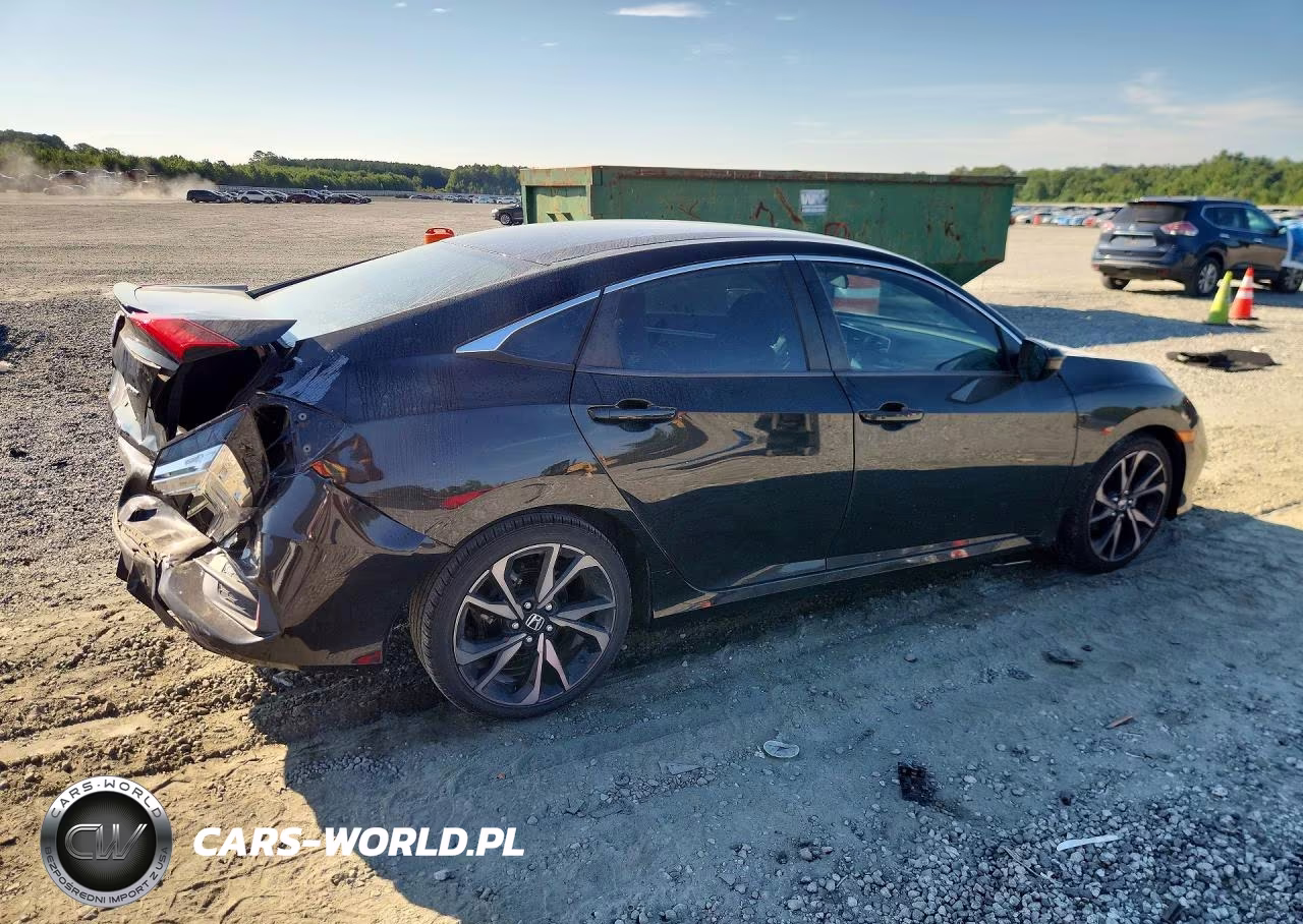 2020 Honda Civic Sport VIN:2HGFC2F82LH518350 - 3