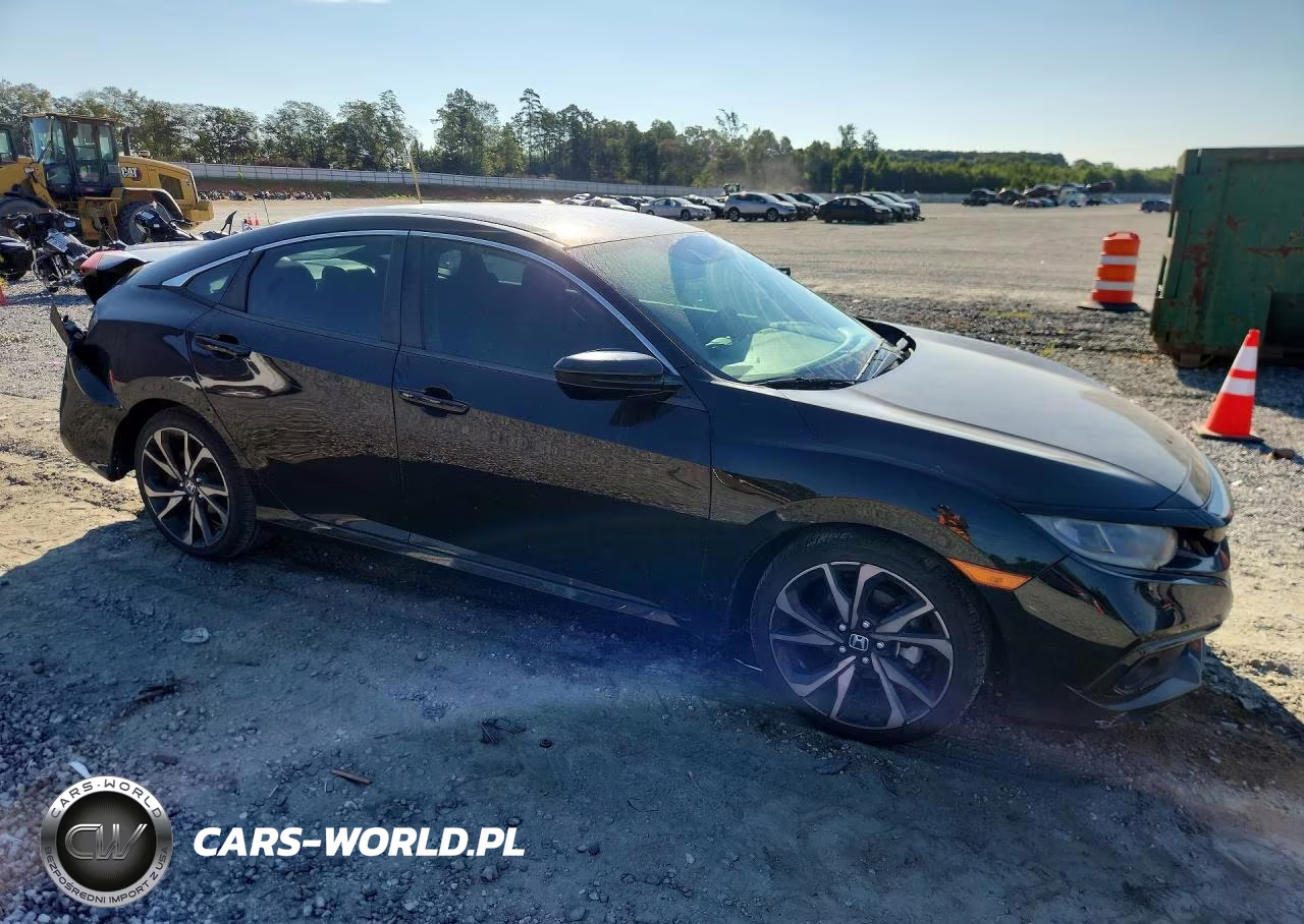 2020 Honda Civic Sport VIN:2HGFC2F82LH518350 - 4
