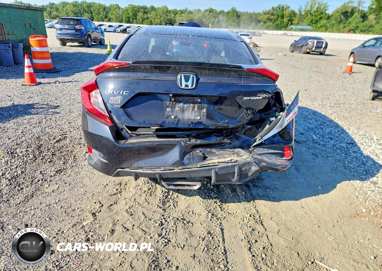 2020 Honda Civic Sport VIN:2HGFC2F82LH518350 - 6