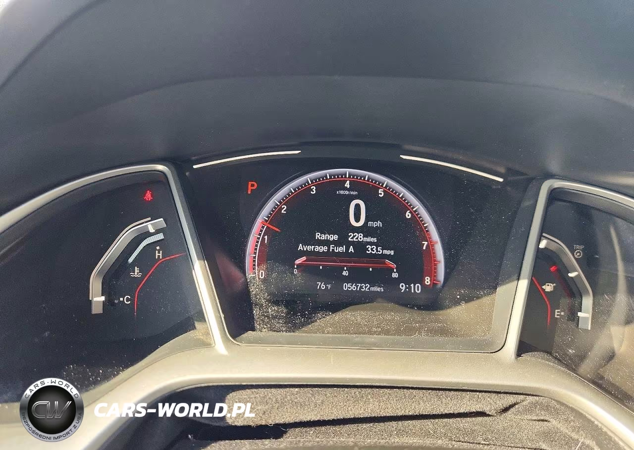 2020 Honda Civic Sport VIN:2HGFC2F82LH518350 - 9