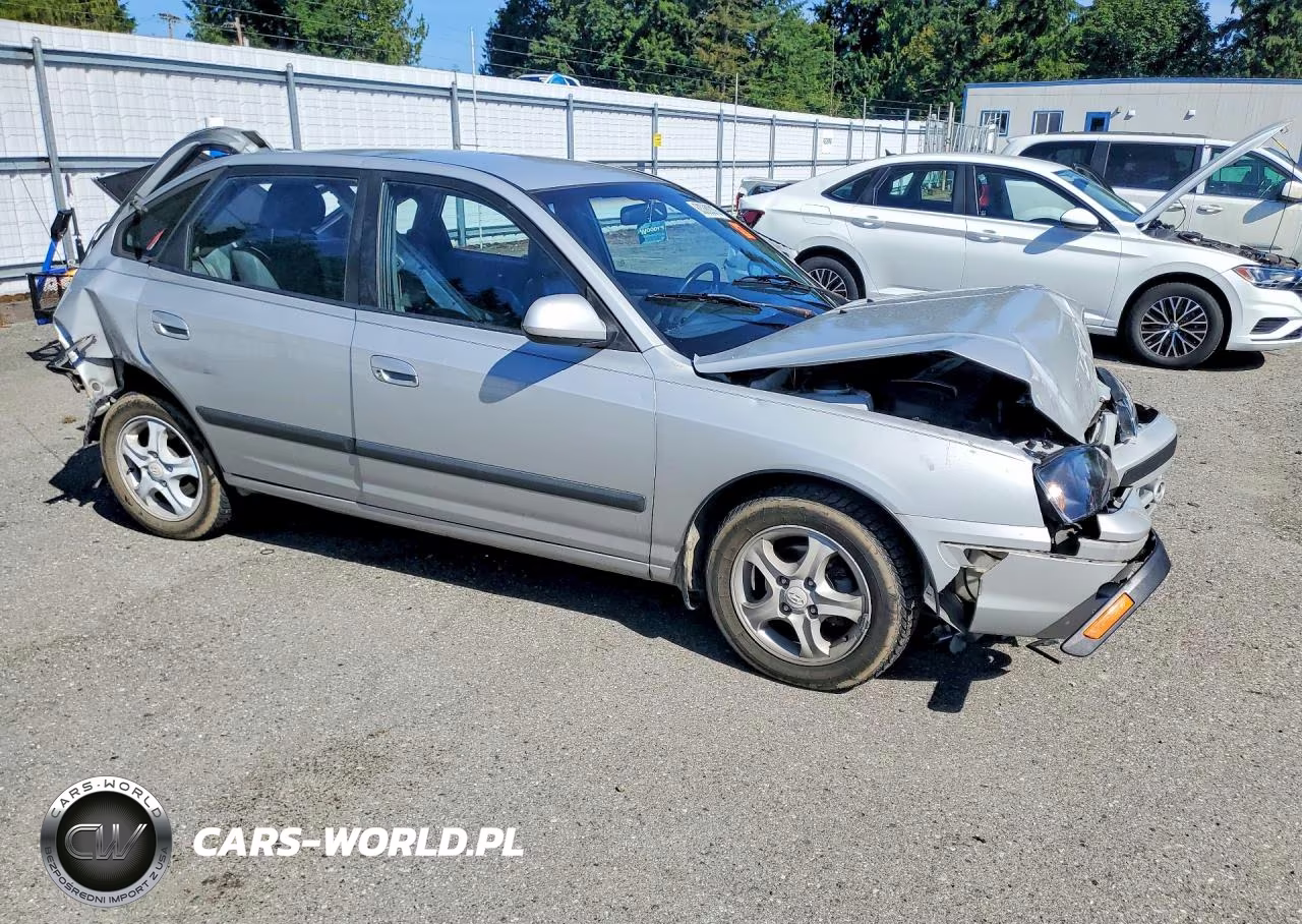 2006 Hyundai Elantra Gls VIN:KMHDN56D46U188920 - 4