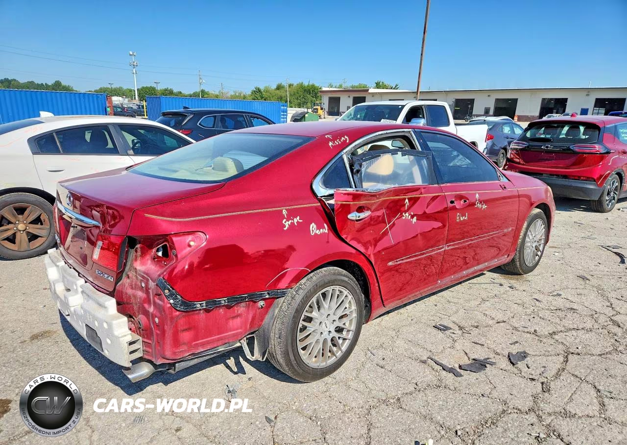 2009 Lexus Es 350 VIN:JTHBJ46G292296589 - 3