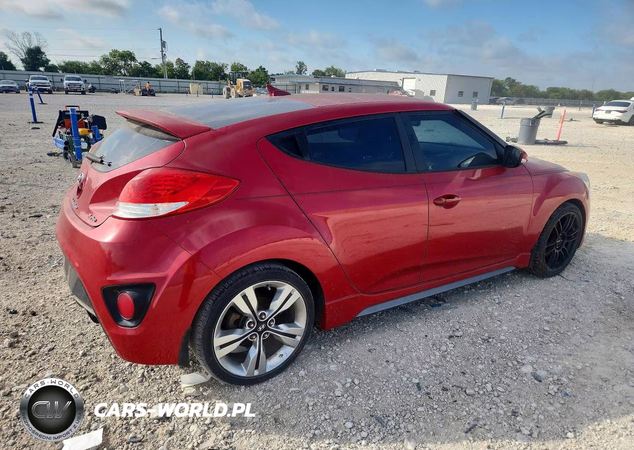 2015 Hyundai Veloster Turbo VIN:KMHTC6AE6FU240698 - 3