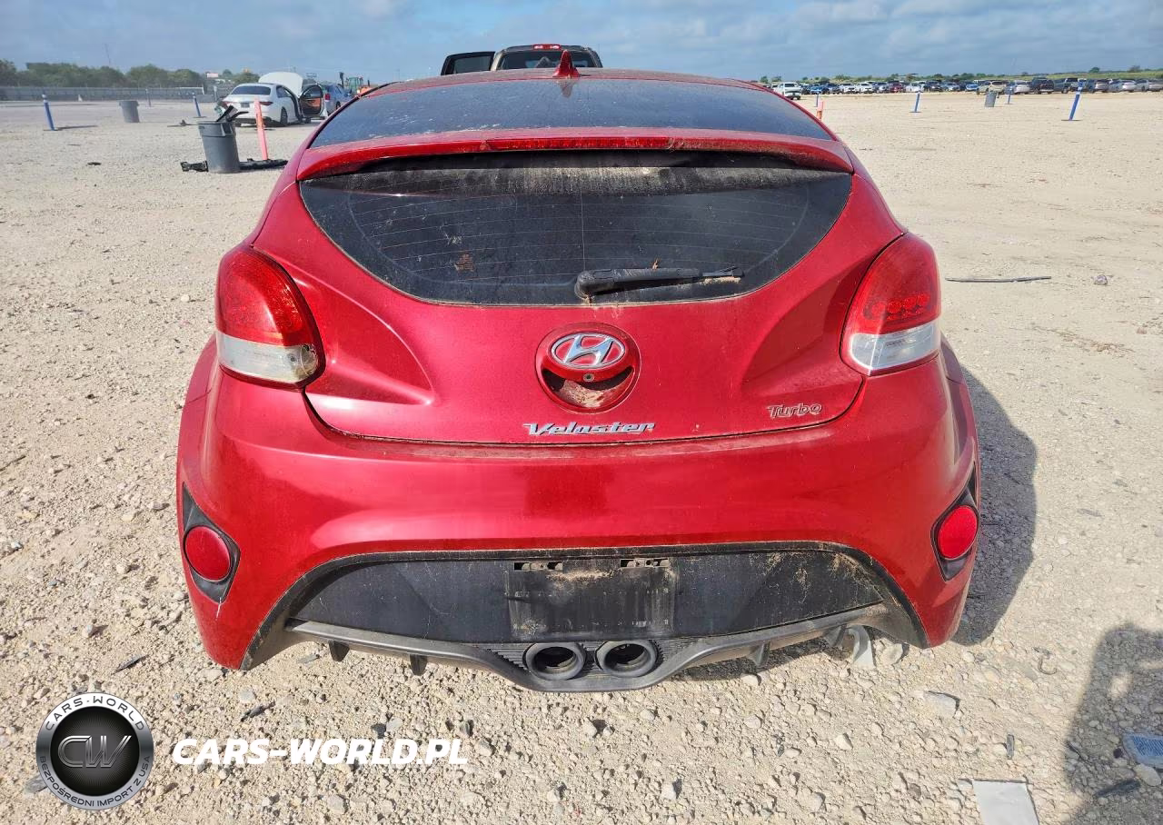 2015 Hyundai Veloster Turbo VIN:KMHTC6AE6FU240698 - 6