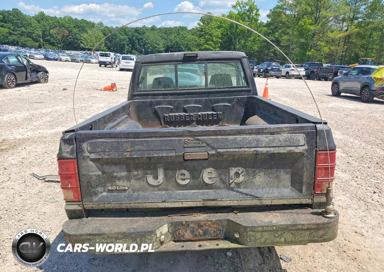 1989 Jeep Comanche Eliminator VIN:1J7FT66L8KL568470 - 6