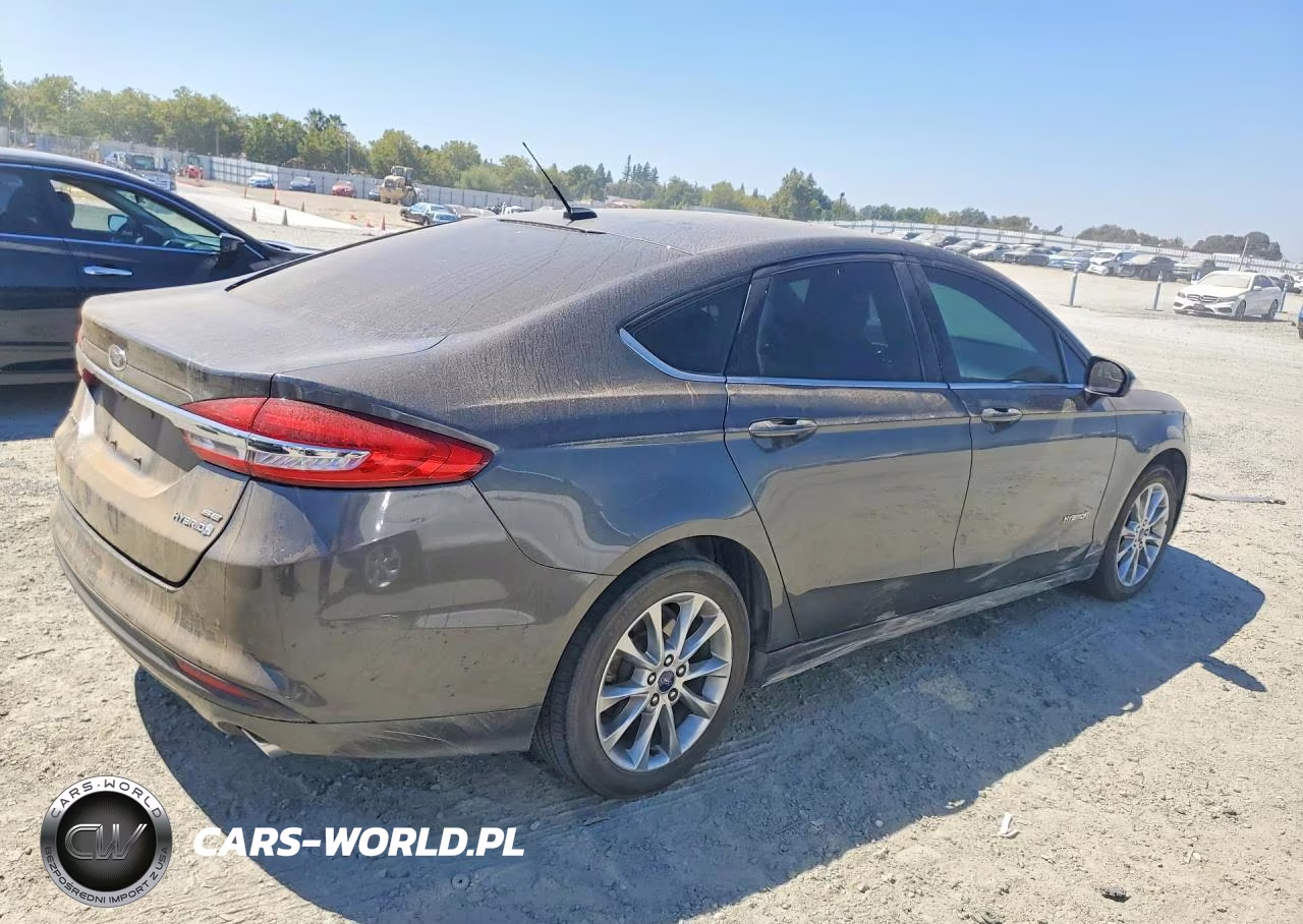 2017 Ford Fusion Se Hybrid VIN:3FA6P0LU0HR306671 - 3